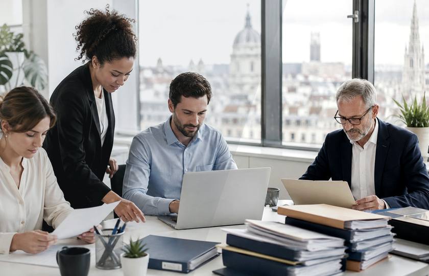 Documents et organisation administrative de retraite